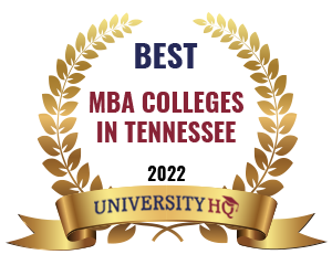 Best MBA colleges in Tennessee badge